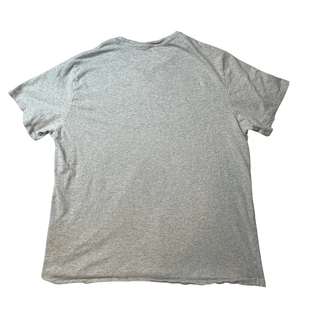 Levi's T-Shirt Mens XL Gray Batwing Logo Graphic Short Sleeve Cotton Tee